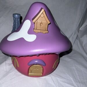 SMURFS~Cinemark POPCORN Bucket 2025 Mushroom House Special Edition Smurfette Fun